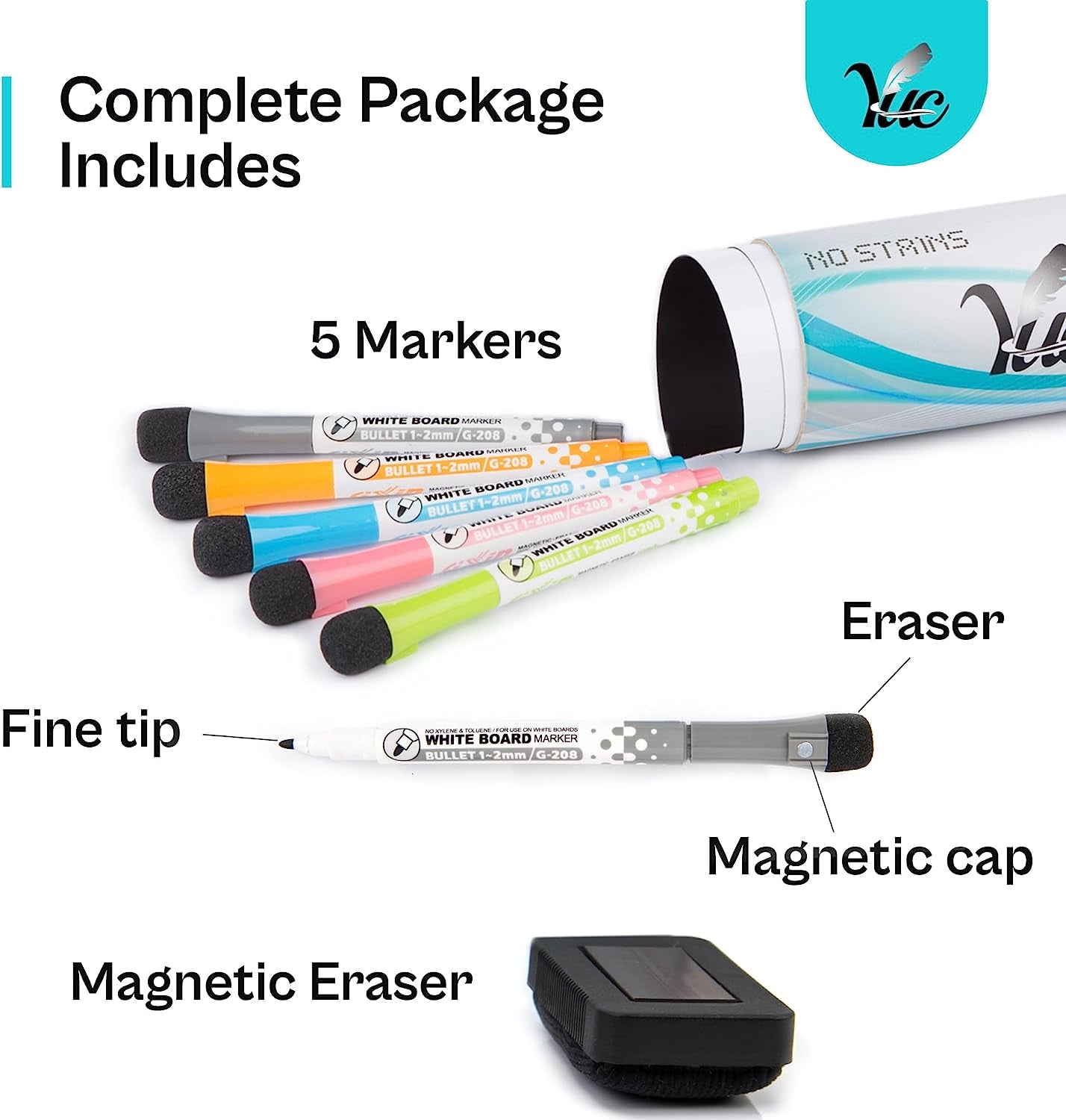 25X17 Inch Magnetic Dry Erase Board for Refrigerator - Fridge Whiteboard - Magnetic White Board