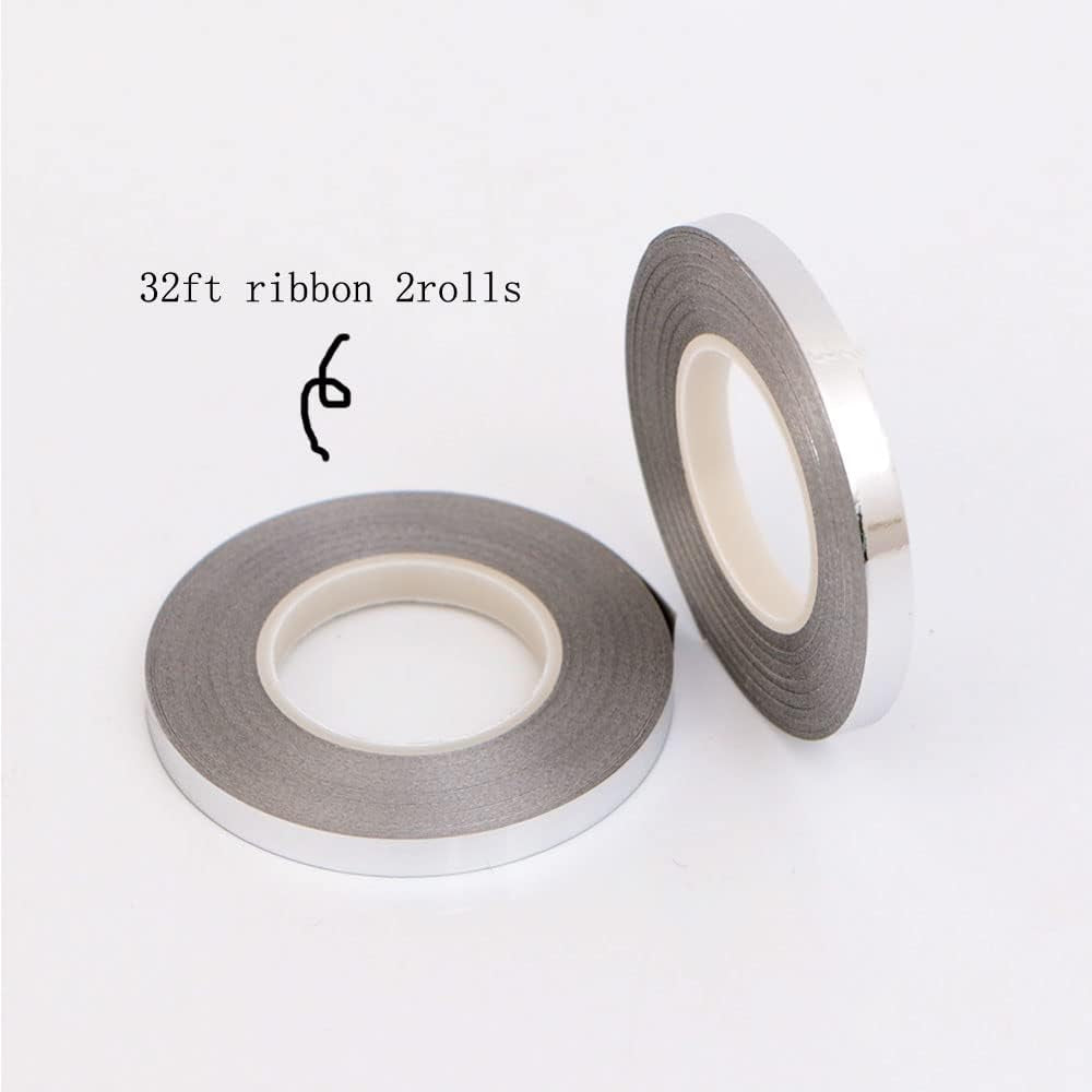 100Pcs Metallic Silver Latex Balloons Various Sizes Chrome Balloon 18/12/10/5 Inch Helium Balloon Perfect for Birthday Valentines Baby Shower Bridal Shower Wedding Anniversary Balloons