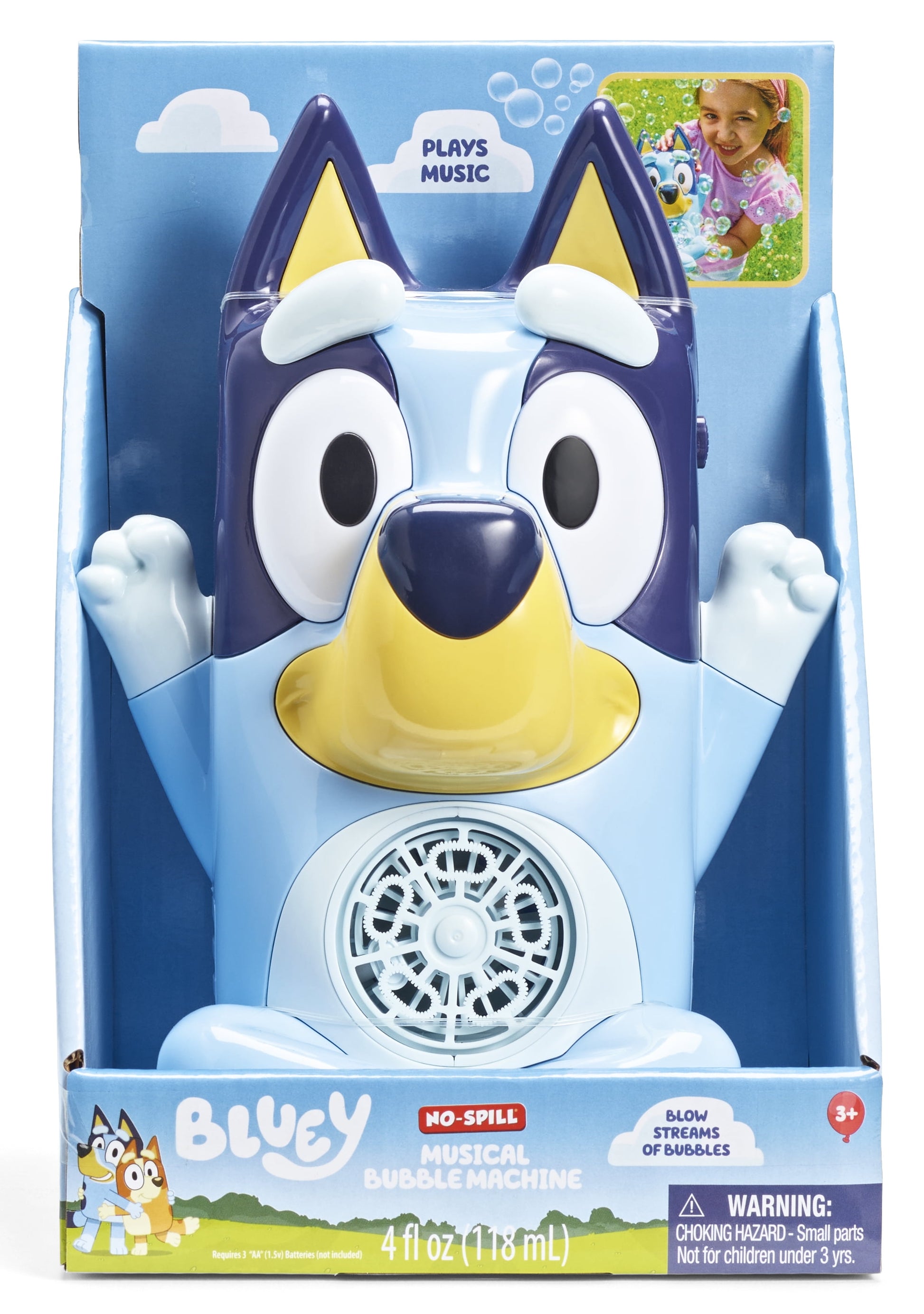 Little Kid Inc.  No Spill Musical Bubble Machine