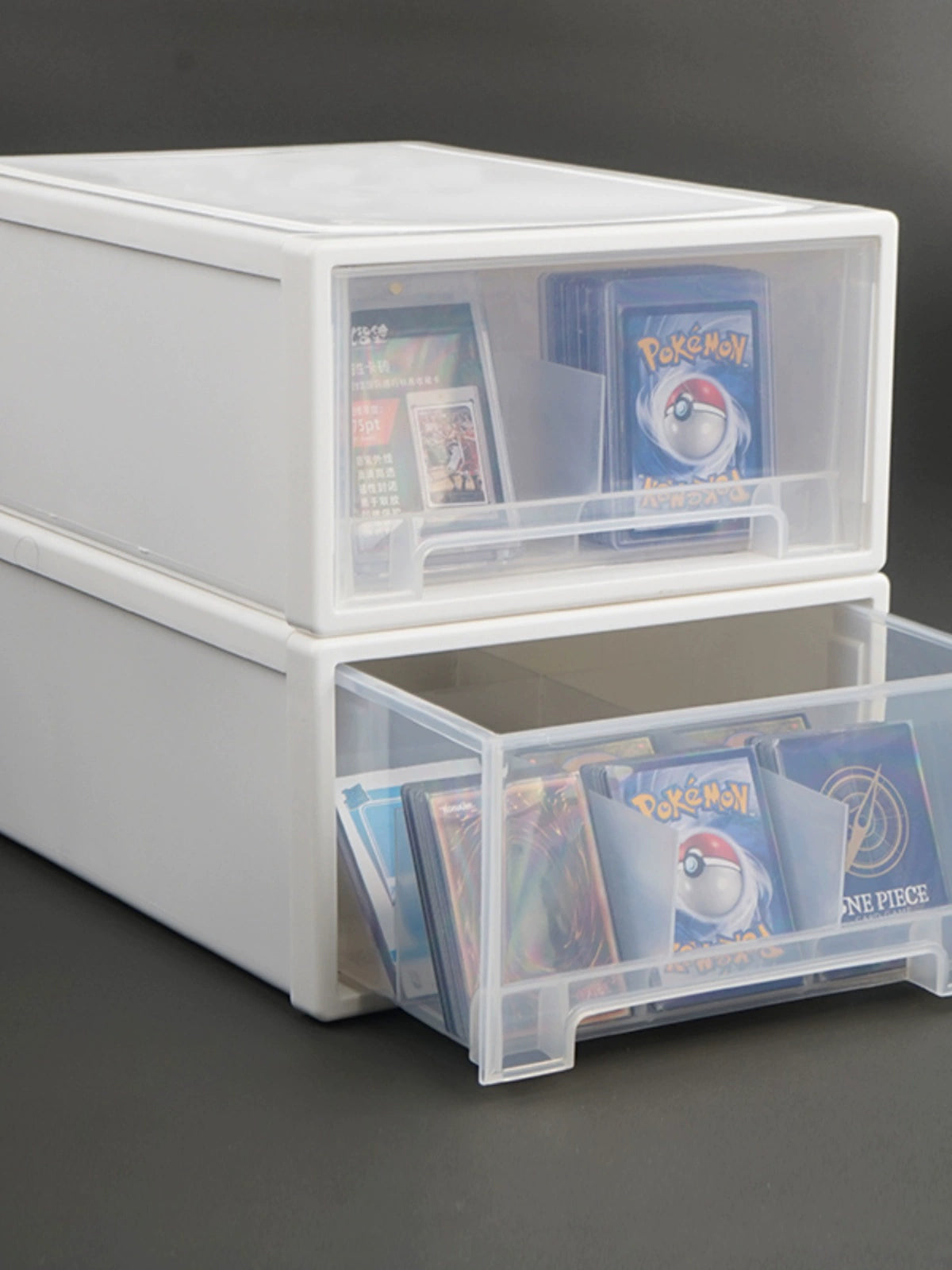 Super Large Capacity Game King Cassette Card Clamp Brick Storage Box Card Ptcg Pokemon Ultraman Magic: The Gathering Box