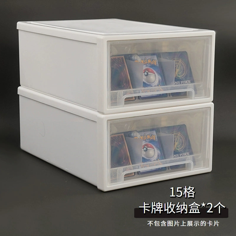 Super Large Capacity Game King Cassette Card Clamp Brick Storage Box Card Ptcg Pokemon Ultraman Magic: The Gathering Box