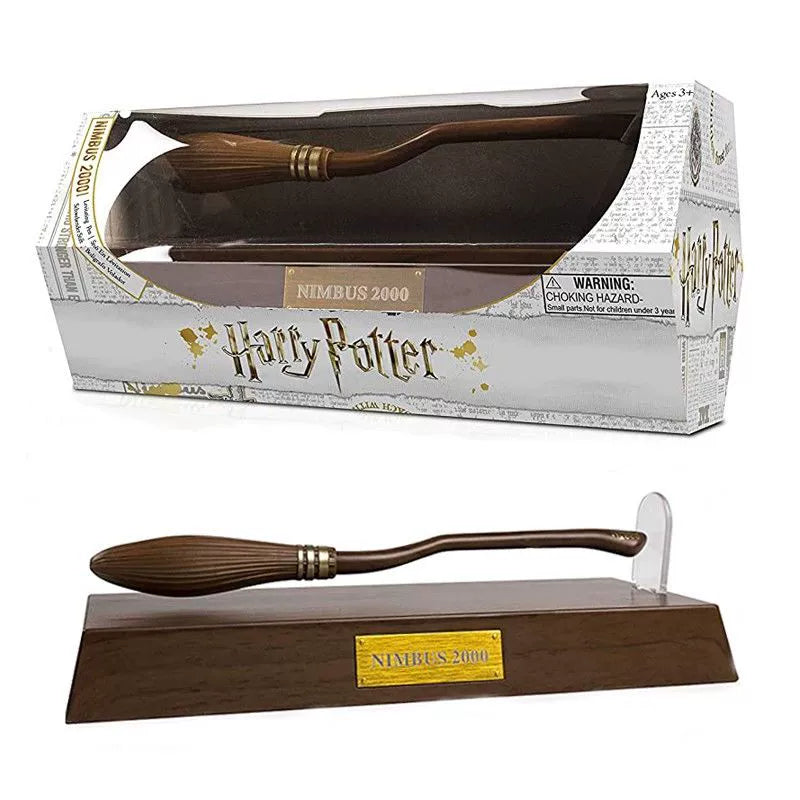 Harry Potter Magnetic Levitation Pen Kweichow Moutai Broom Light Wheel 2000 Peripheral Prop Decoration Stationery Gifts Children Gift
