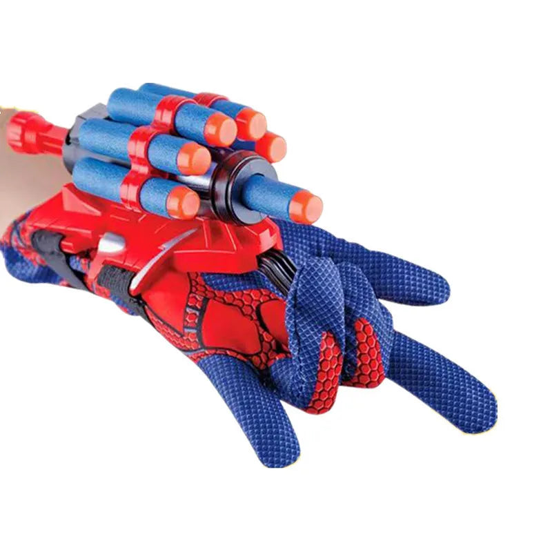 with 10 suckers Upgrade Launcher Spray Wrist Gloves Launch Soft Bullet Toy