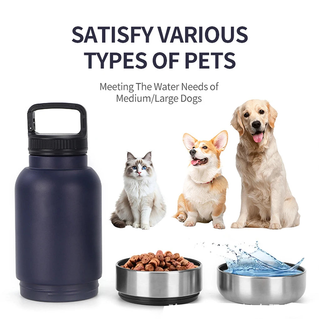 3 In 1 Dog Travel Water Bottle Stay Hydrated On Outdoor Adventures Portable Water Bowl For Dog