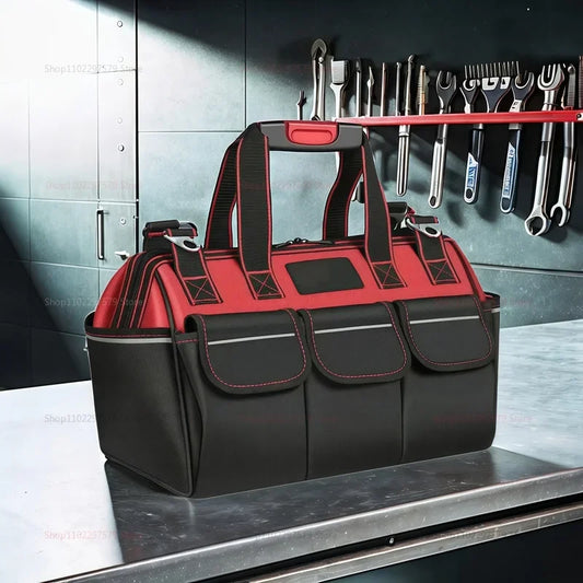 Oxford Cloth Multifunction Storage Tool Bag Waterproof Storage Bags  Suitable for Electricians Carpenters Car Mechanics