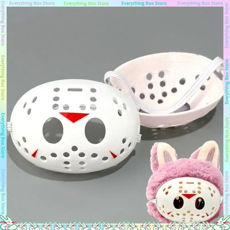 Cute Mask for 17cm Labubu Mask Doll Accessories Labubu V1 V2 V3 Doll Mask Labubu Accessories