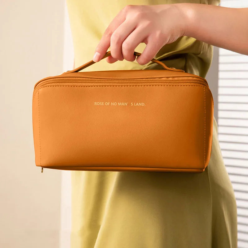 Women Luxury Travel Makeup Bag Organizer Female Toiletry Kit Bag Cosmetic Storage Pouch Ladies' Box