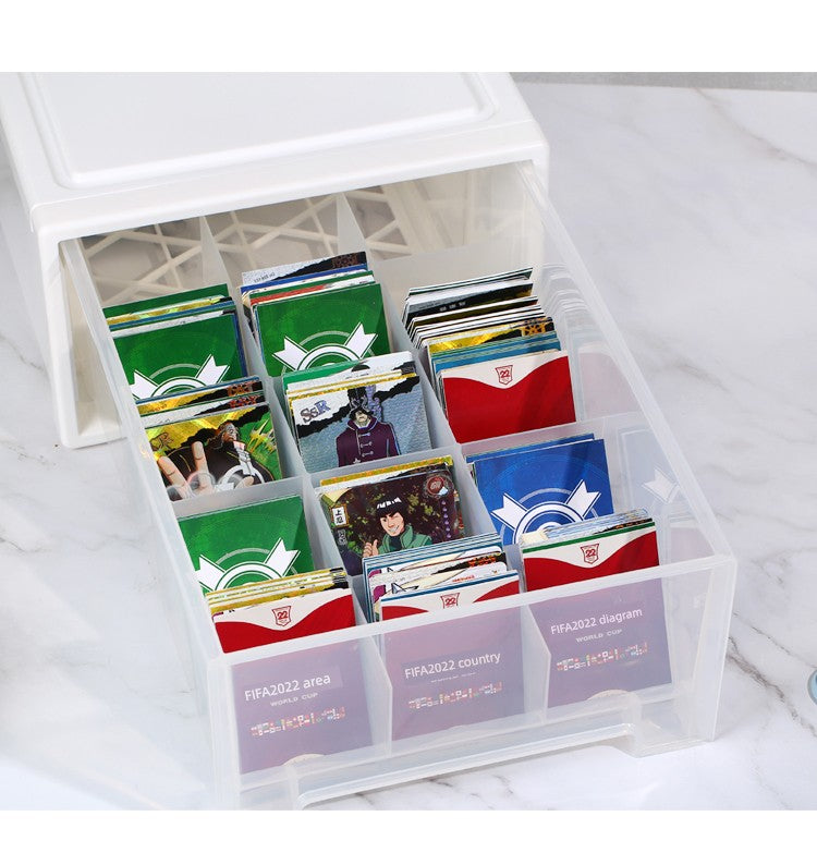 Super Large Capacity Game King Cassette Card Clamp Brick Storage Box Card Ptcg Pokemon Ultraman Magic: The Gathering Box