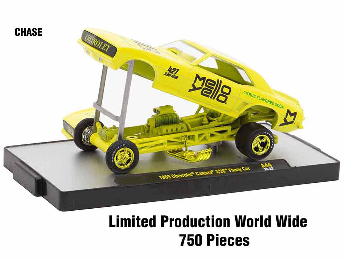 "Sodas" Set of 3 pieces Release 44 Limited Edition to 8250 pieces Worldwide 1/64 Diecast Model Cars by M2 Machines-2