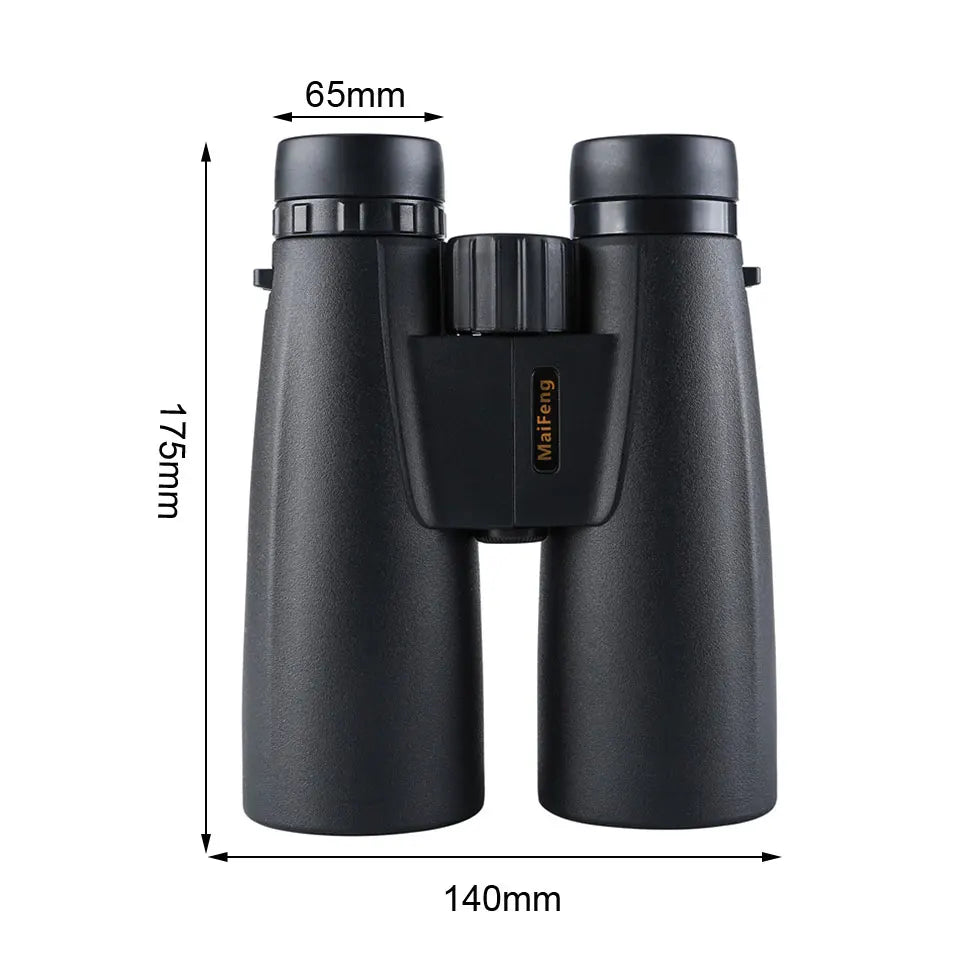 Maifeng 12x50 Jumelles Telescopio Binoculars High Power Telescope High Magnification Hunting Tools Bak4 Prismaticos Binoculares