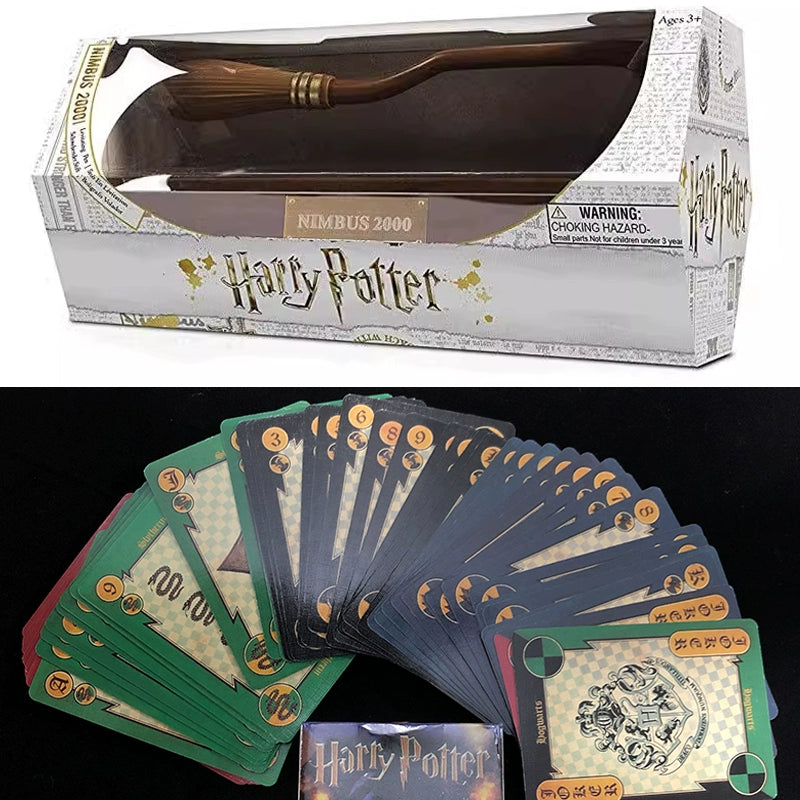 Harry Potter Magnetic Levitation Pen Kweichow Moutai Broom Light Wheel 2000 Peripheral Prop Decoration Stationery Gifts Children Gift