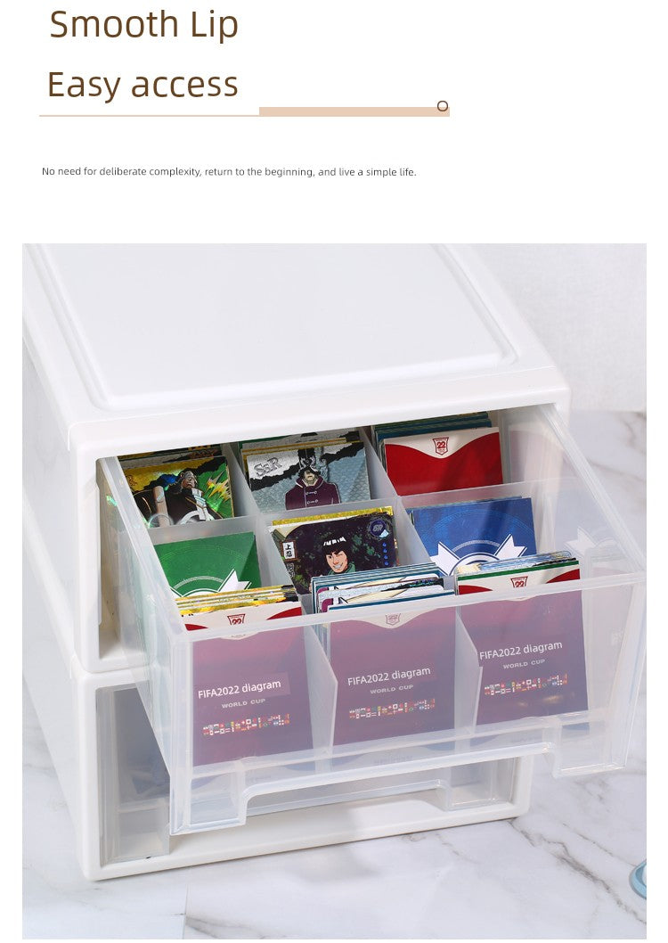 Super Large Capacity Game King Cassette Card Clamp Brick Storage Box Card Ptcg Pokemon Ultraman Magic: The Gathering Box