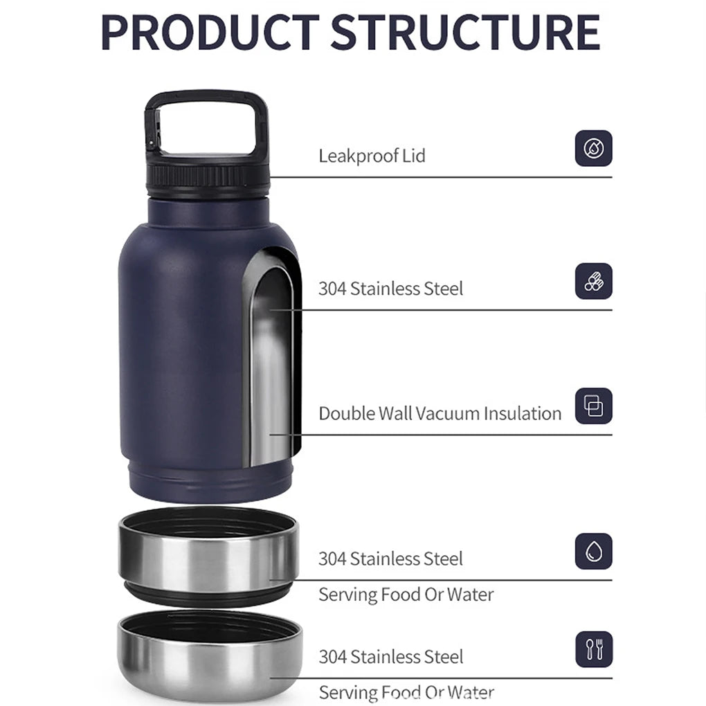 3 In 1 Dog Travel Water Bottle Stay Hydrated On Outdoor Adventures Portable Water Bowl For Dog