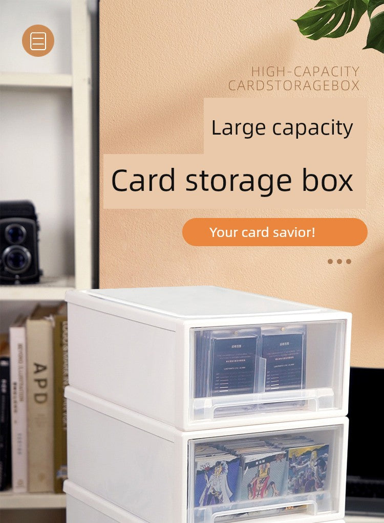 Super Large Capacity Game King Cassette Card Clamp Brick Storage Box Card Ptcg Pokemon Ultraman Magic: The Gathering Box