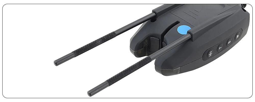 Hirisi 1+4 Carp Fishing Alarm Set Sounds and LED Alarming Wireless Fishing Bite Indicator Electronic with Snag Ear Bar B1228