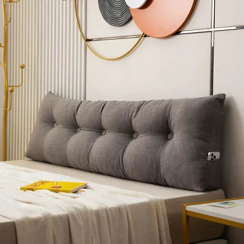 Headboard Pillow Triangle Cushion Backrest Pain Relief Sofa Waist Cushion Wedge Sleeping Pillow for Decorative Pillows for Bed