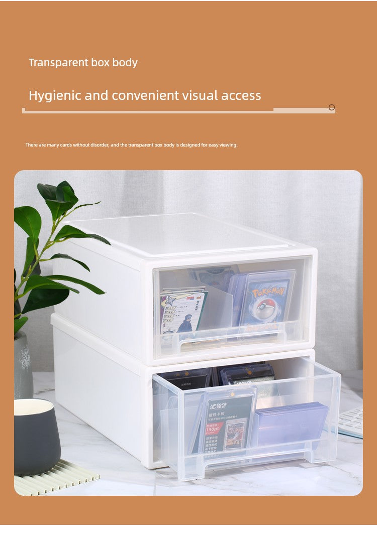 Super Large Capacity Game King Cassette Card Clamp Brick Storage Box Card Ptcg Pokemon Ultraman Magic: The Gathering Box