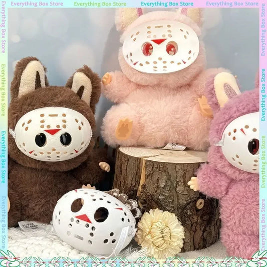Cute Mask for 17cm Labubu Mask Doll Accessories Labubu V1 V2 V3 Doll Mask Labubu Accessories