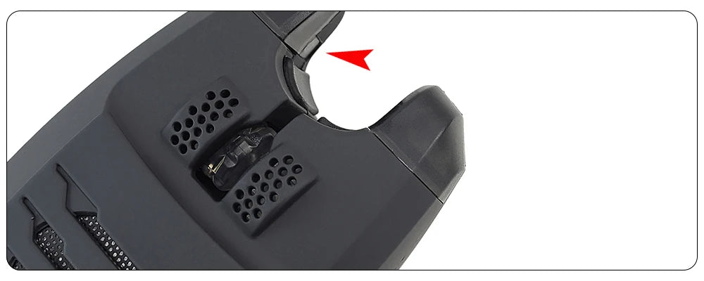 Hirisi 1+4 Carp Fishing Alarm Set Sounds and LED Alarming Wireless Fishing Bite Indicator Electronic with Snag Ear Bar B1228