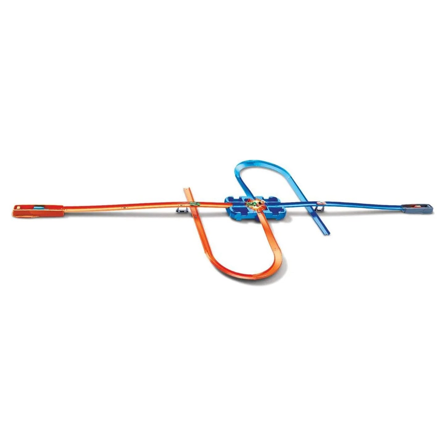 Toy Car Track Builder Deluxe Stunt Box with 15 Feet of Track