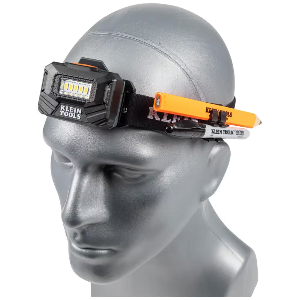 Rechargeable Light Array LED Headlamp with Adjustable Fabric Strap, 260 Lumens, 2 Modes