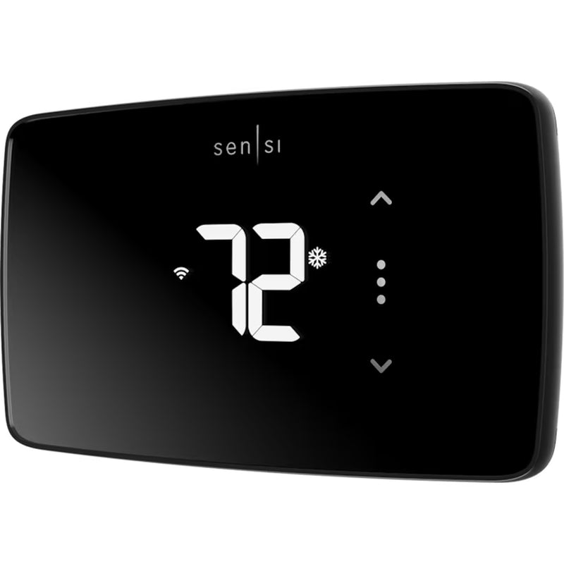 Sensi Black Smart Compatible Smart Thermostat with Wi-Fi Compatibility